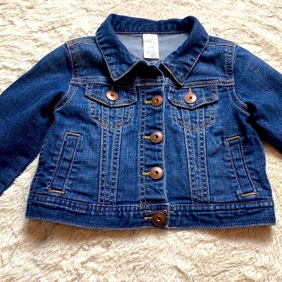 Simple Joys by Carter's Toddler Girls' Denim Jacket 24M - Picture 8 of 15
